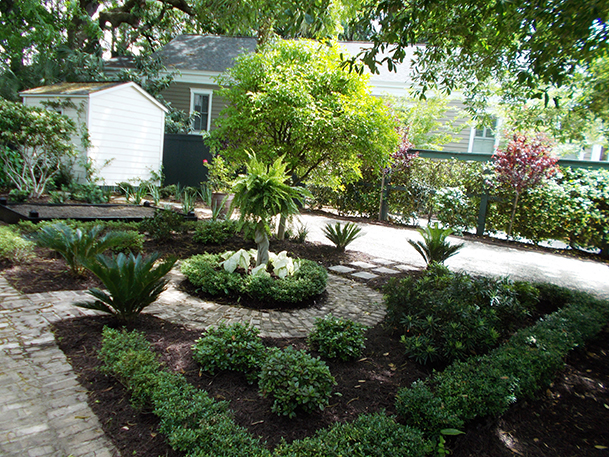 Curb Appeal in Charleston Landscapes - AFTER